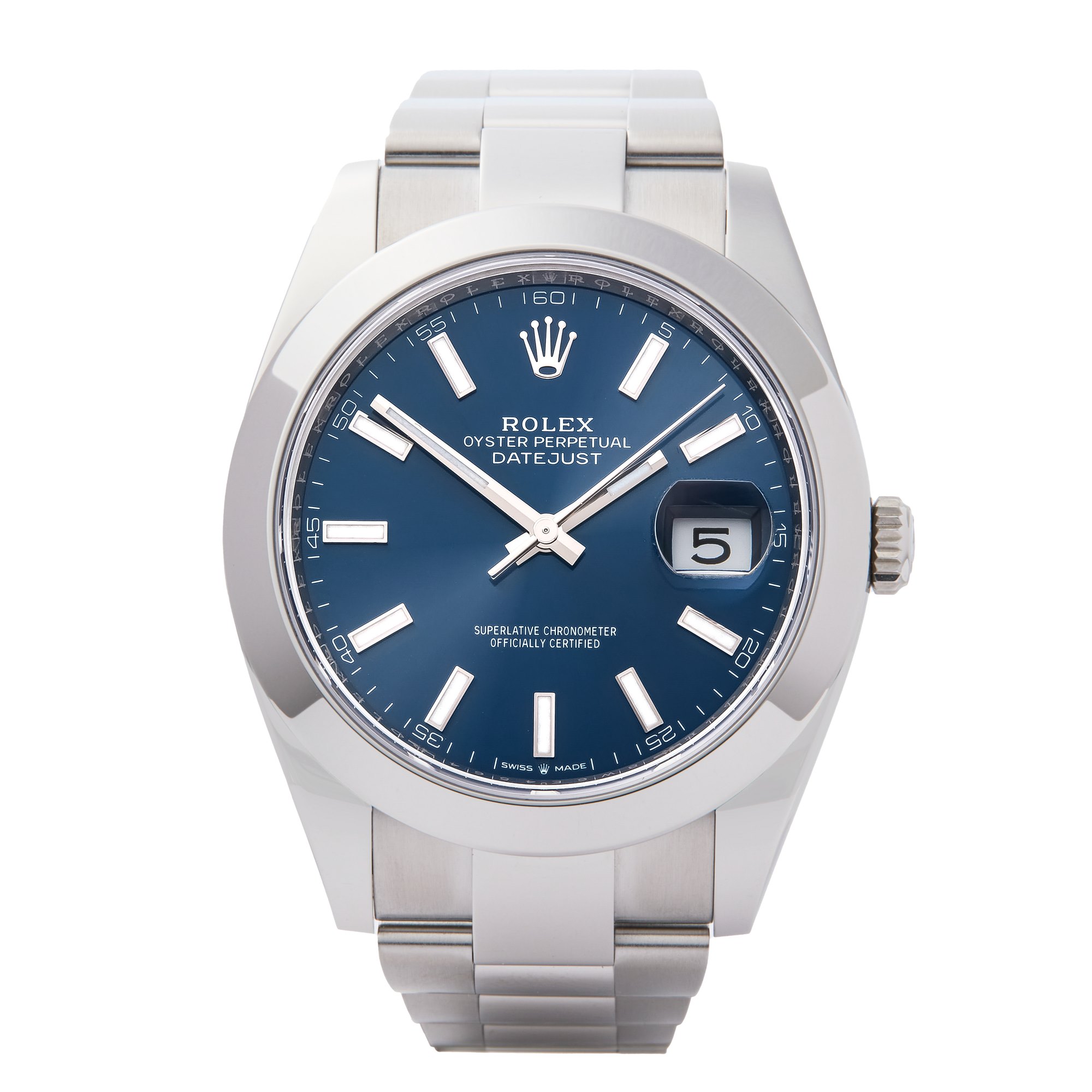 Rolex Datejust 41 Roestvrij Staal 126300
