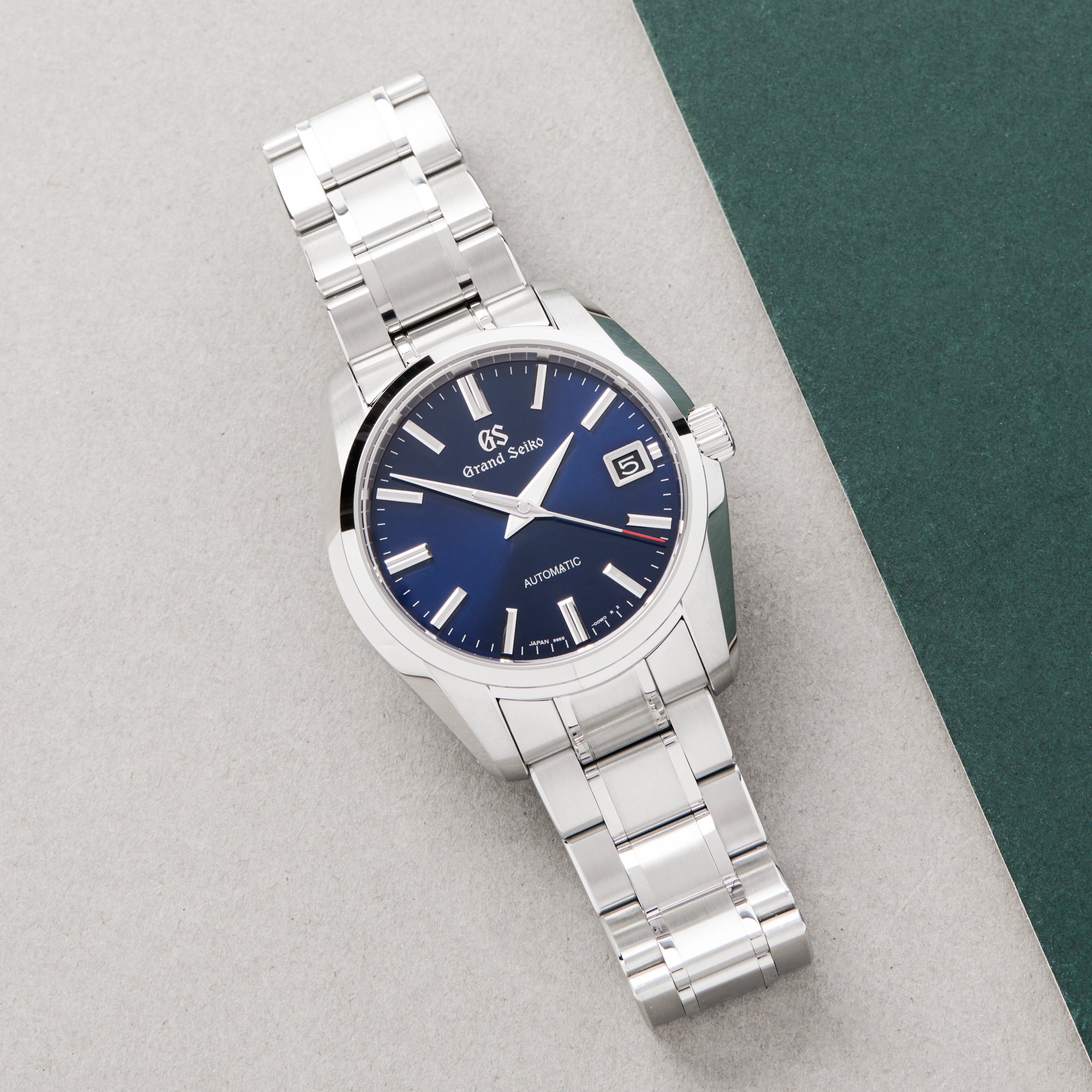 Seiko Grand Seiko Heritage 60th Anniversary Limited Edition of 2500 Pcs Roestvrij Staal SBGR321G