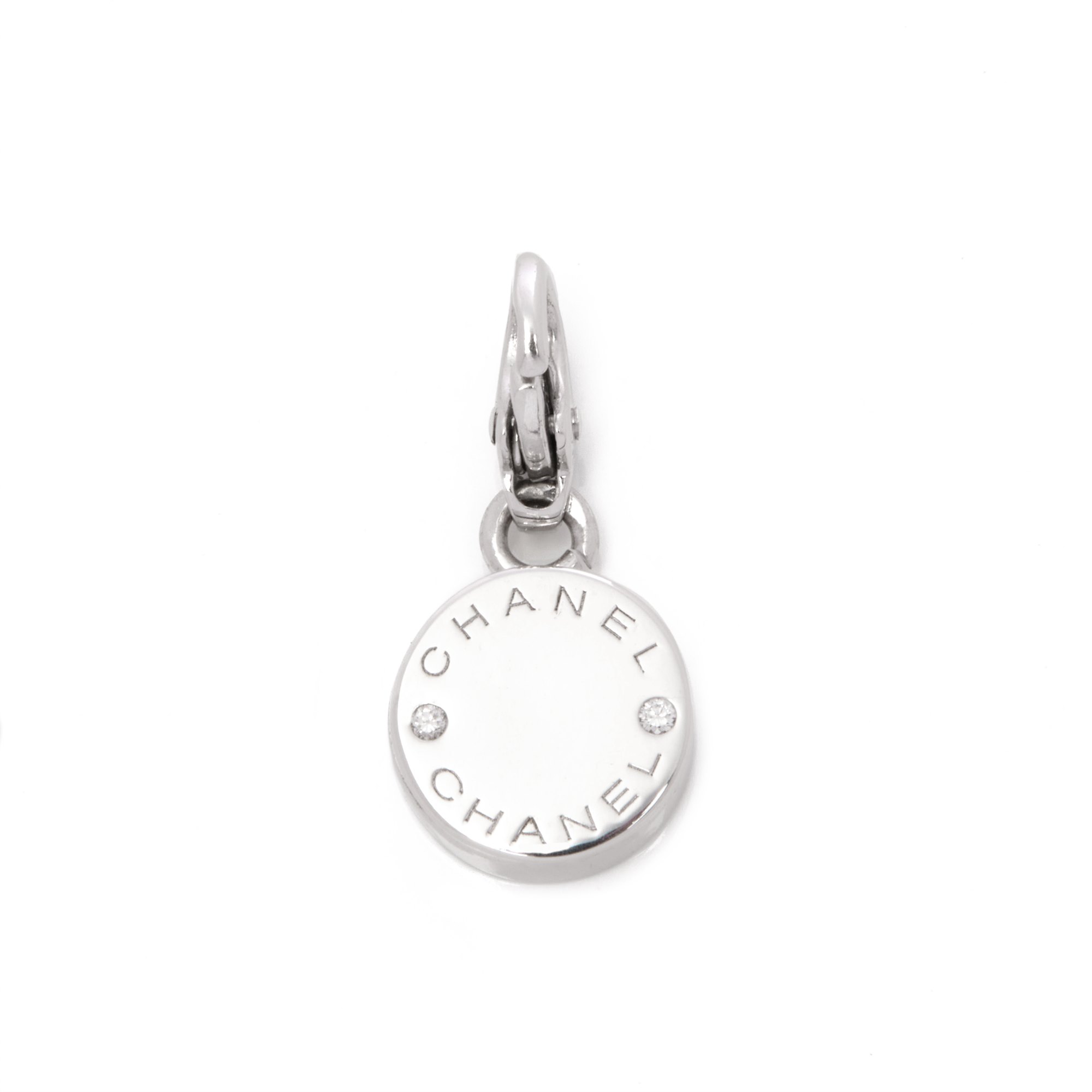 Chanel Pave Round Charm