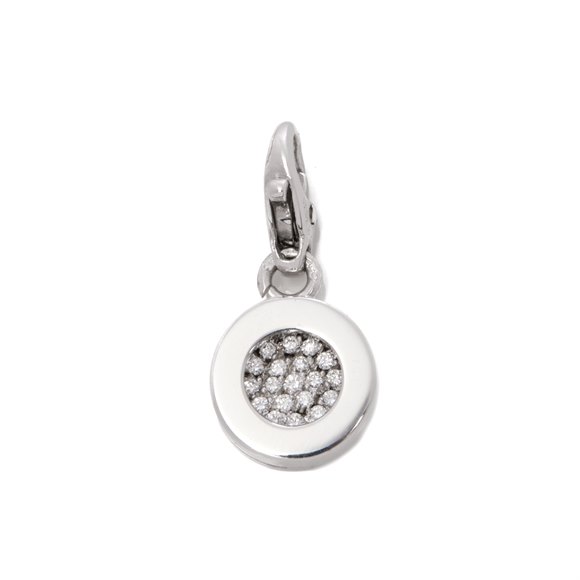 Chanel Pave Round Charm