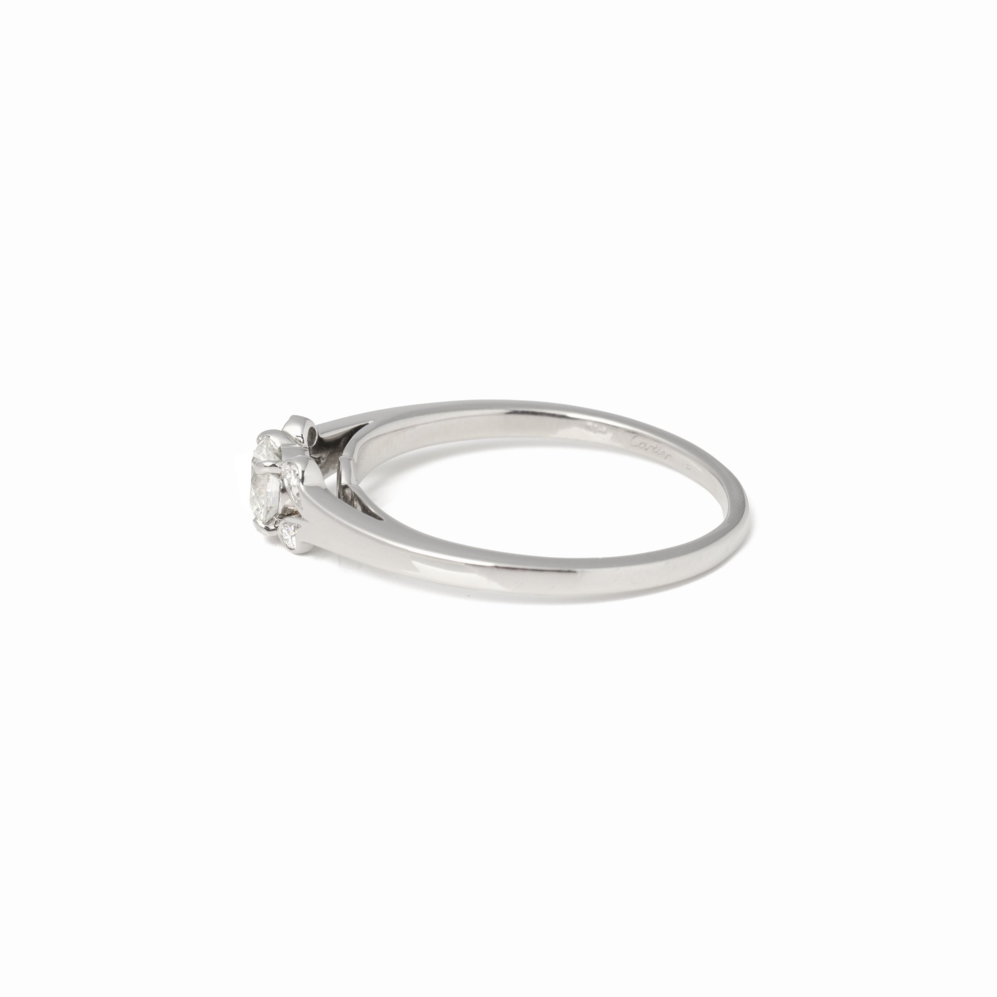 Cartier 0.32ct Diamond Ballerine Platinum Ring