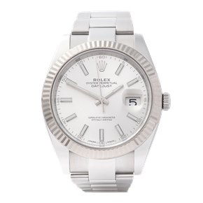 Rolex Datejust 41 White Gold & Stainless Steel - 126334