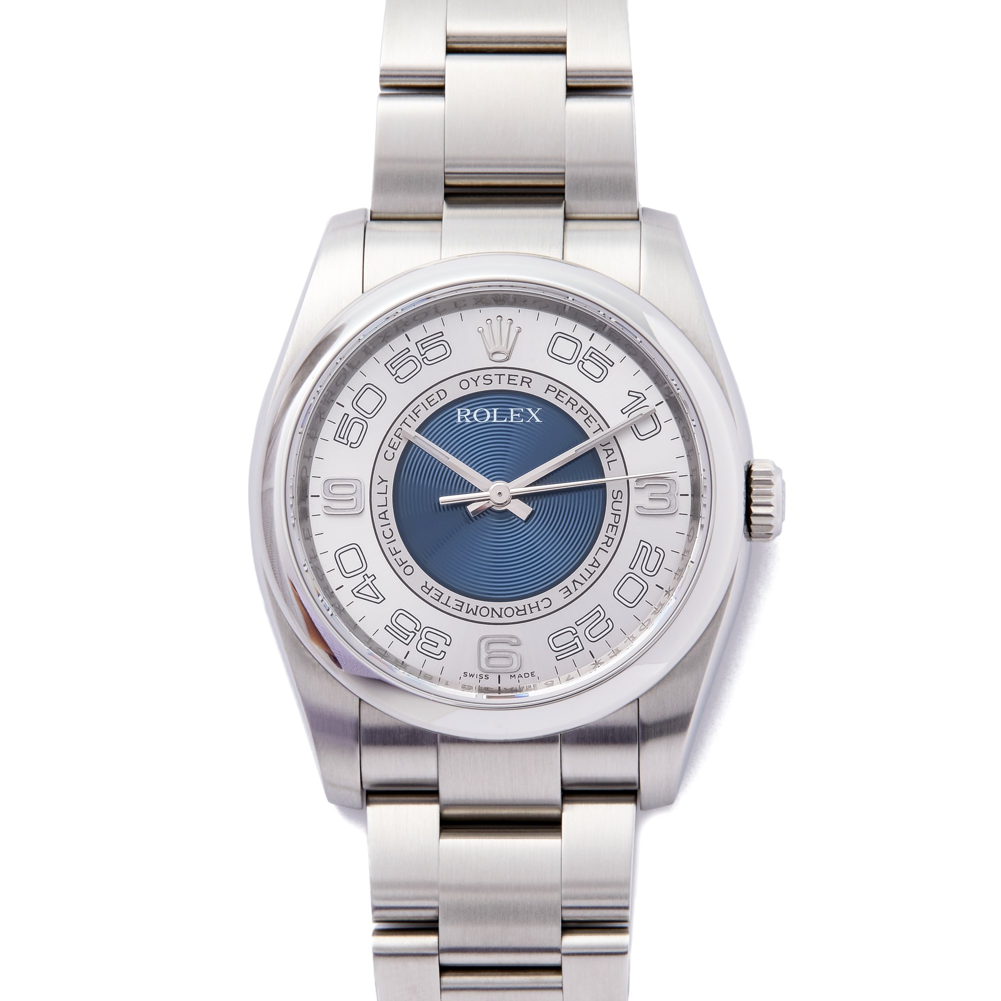Rolex Oyster Perpetual Roestvrij Staal 116000