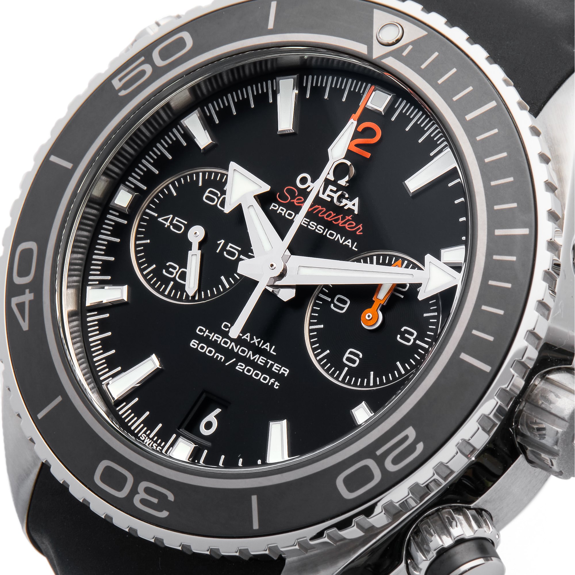 Omega Seamaster Planet Ocean Chronograph Roestvrij Staal 232.32.46.51.01.005