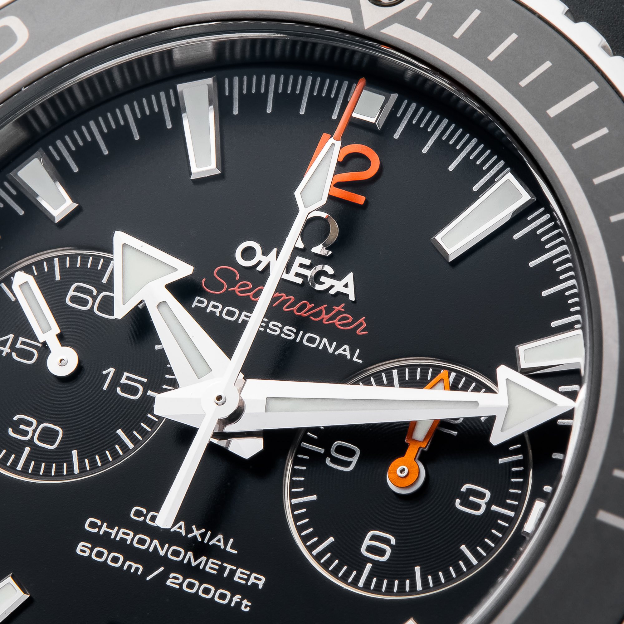 Omega Seamaster Planet Ocean Chronograph Roestvrij Staal 232.32.46.51.01.005