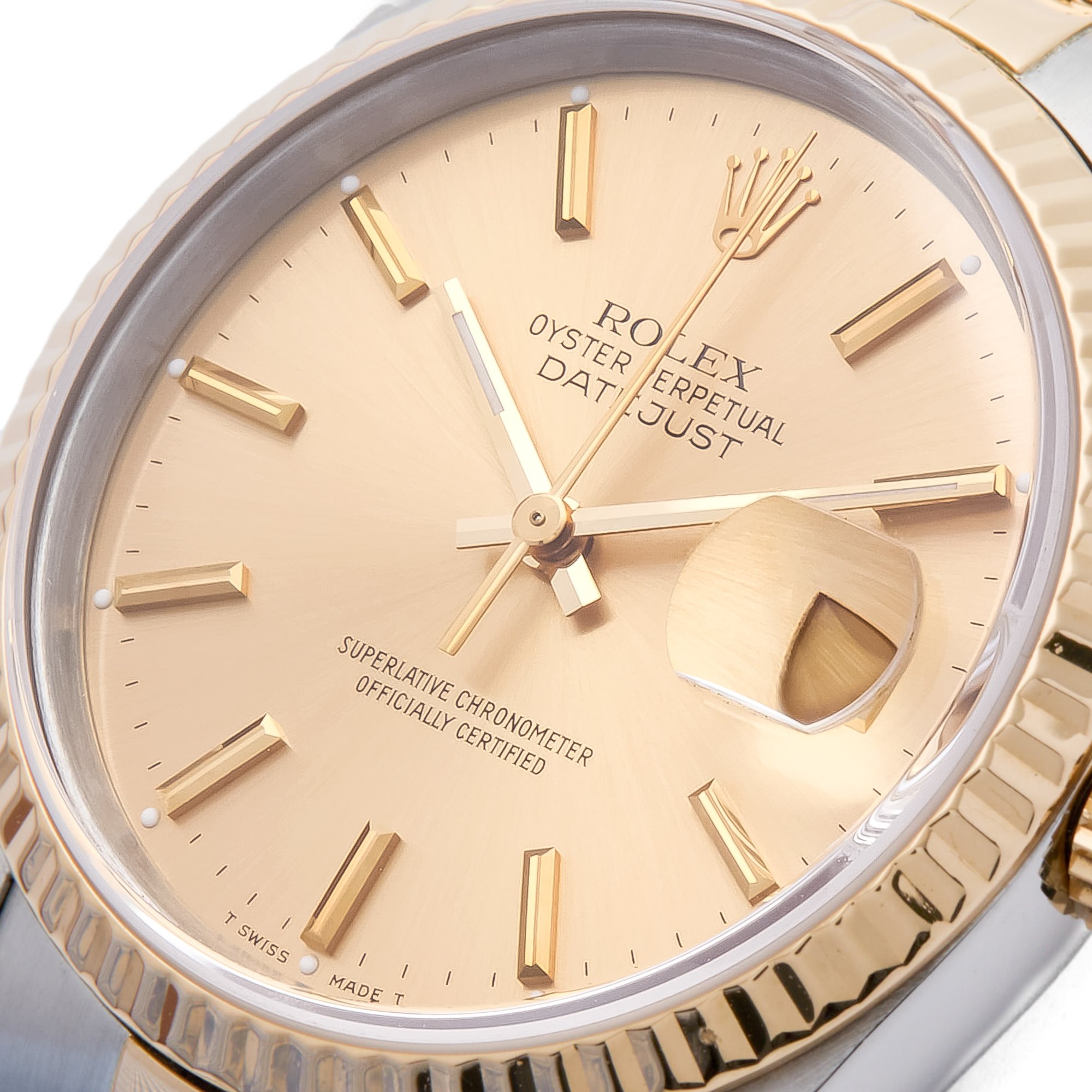 Rolex Datejust 36 Yellow Gold & Stainless Steel 16233