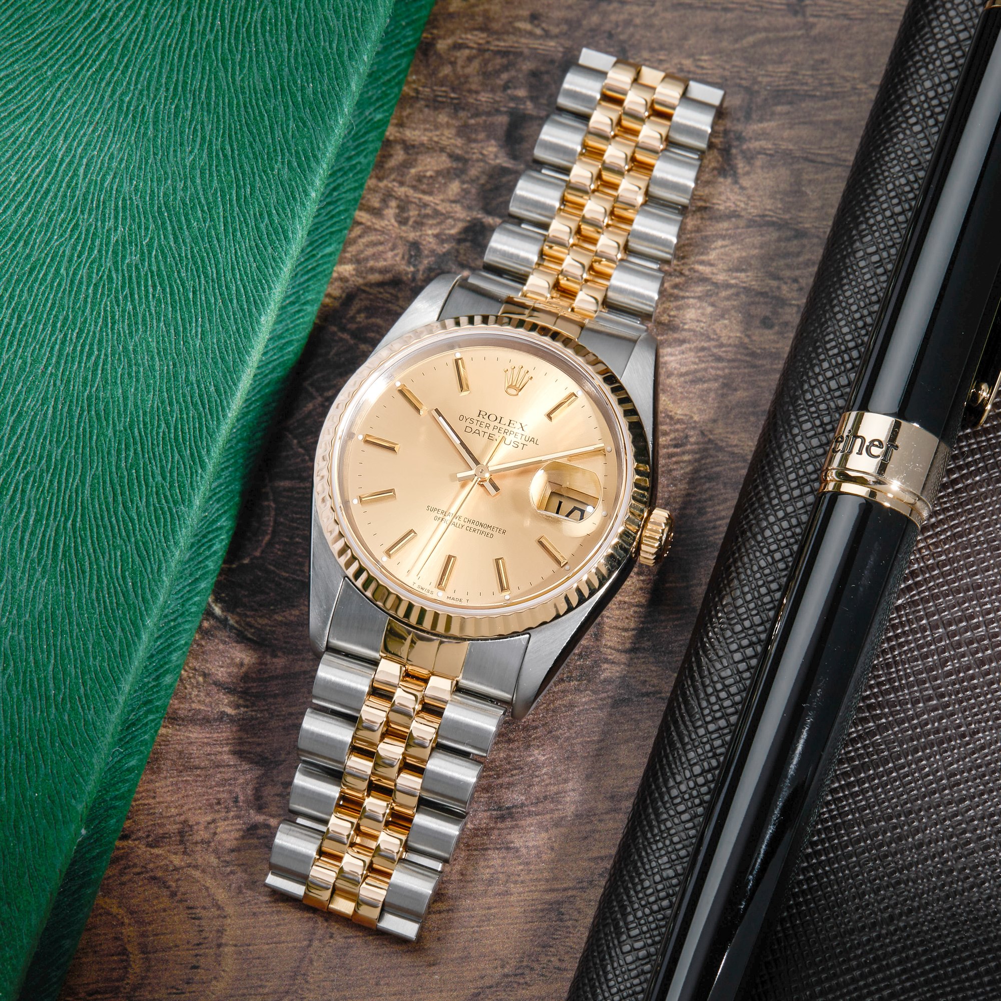 Rolex Datejust 36 Yellow Gold & Stainless Steel 16233