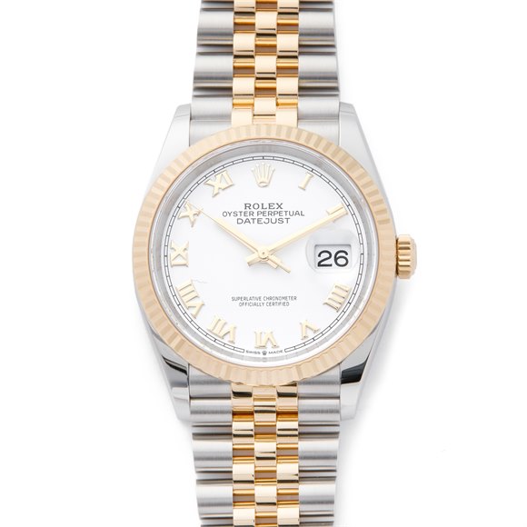 Rolex Datejust 36 Yellow Gold & Stainless Steel - 126233