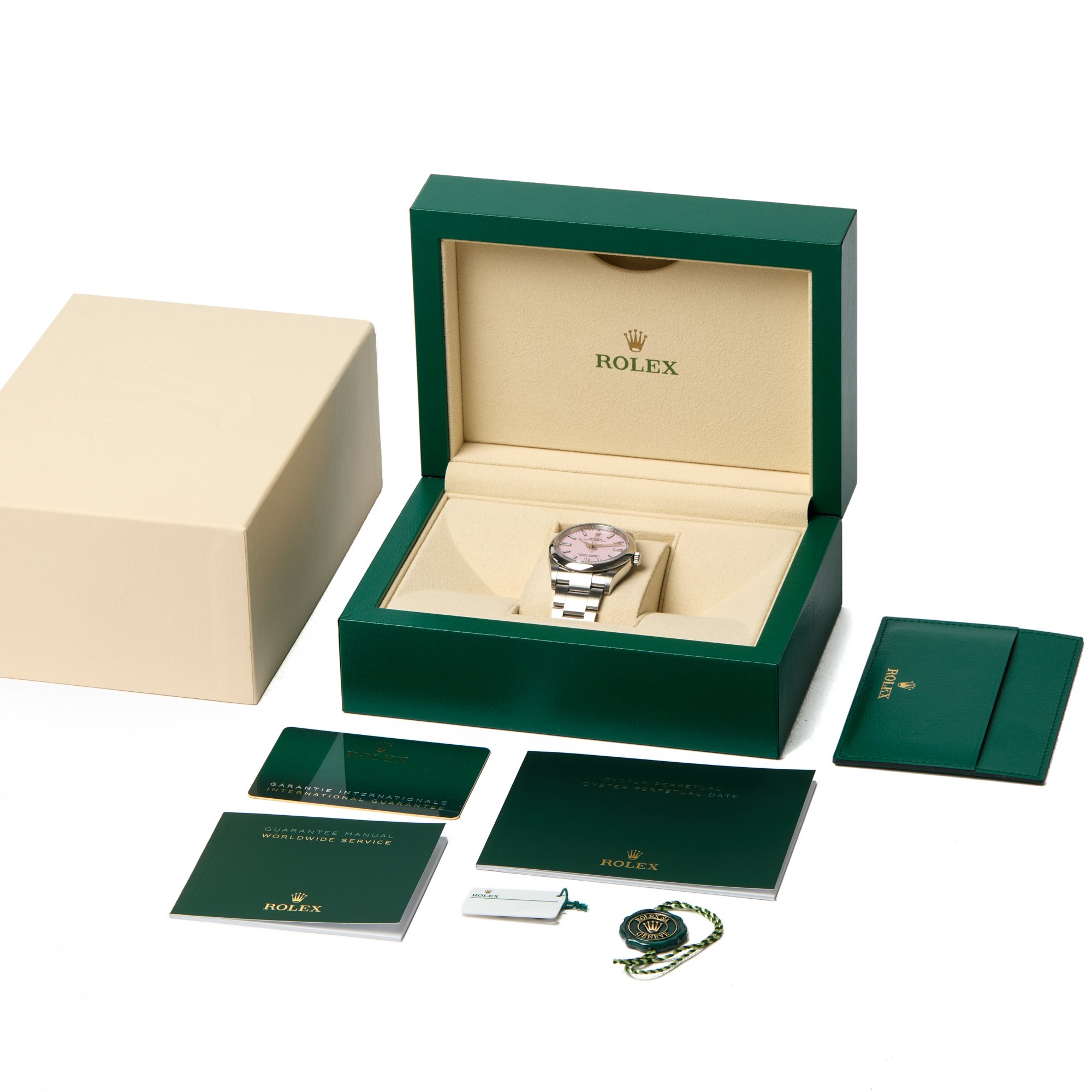 Rolex Oyster Perpetual Roestvrij Staal 126000