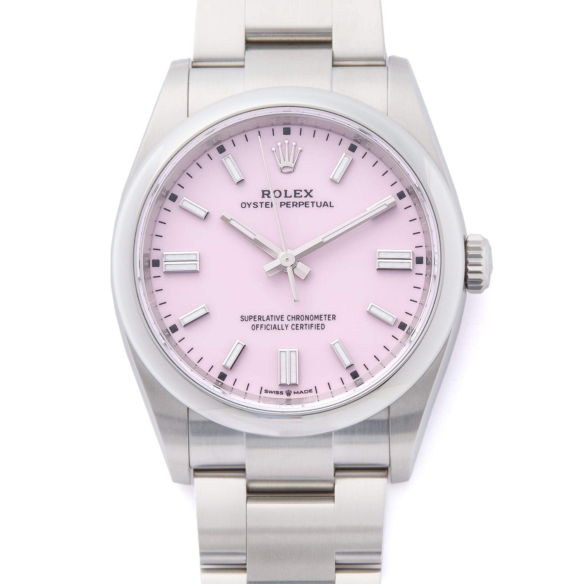 Rolex Oyster Perpetual Roestvrij Staal 126000