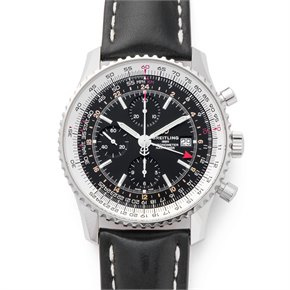 Breitling Navitimer Chronograph GMT Stainless Steel - A24322
