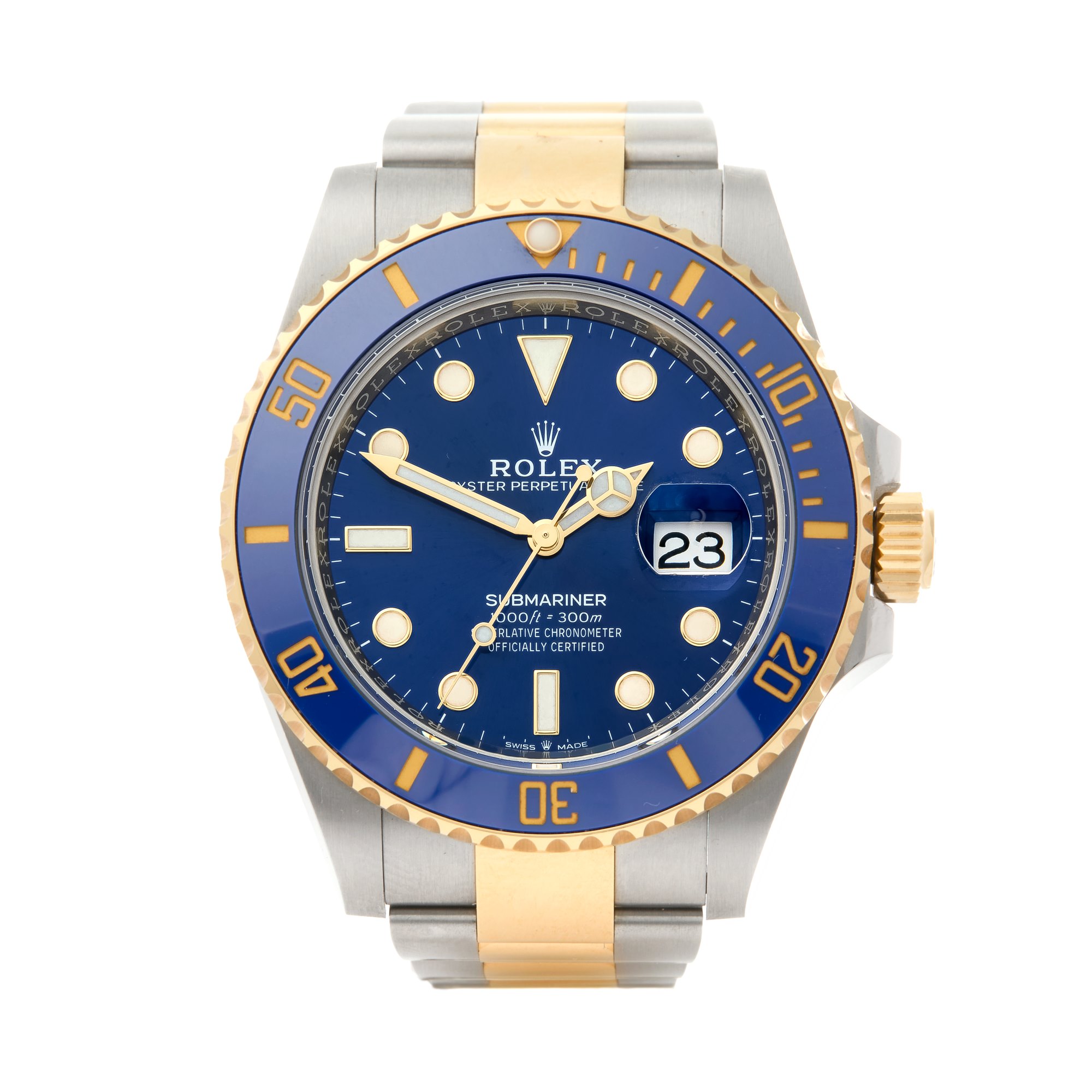 Rolex Submariner Yellow Gold & Stainless Steel 126613LB