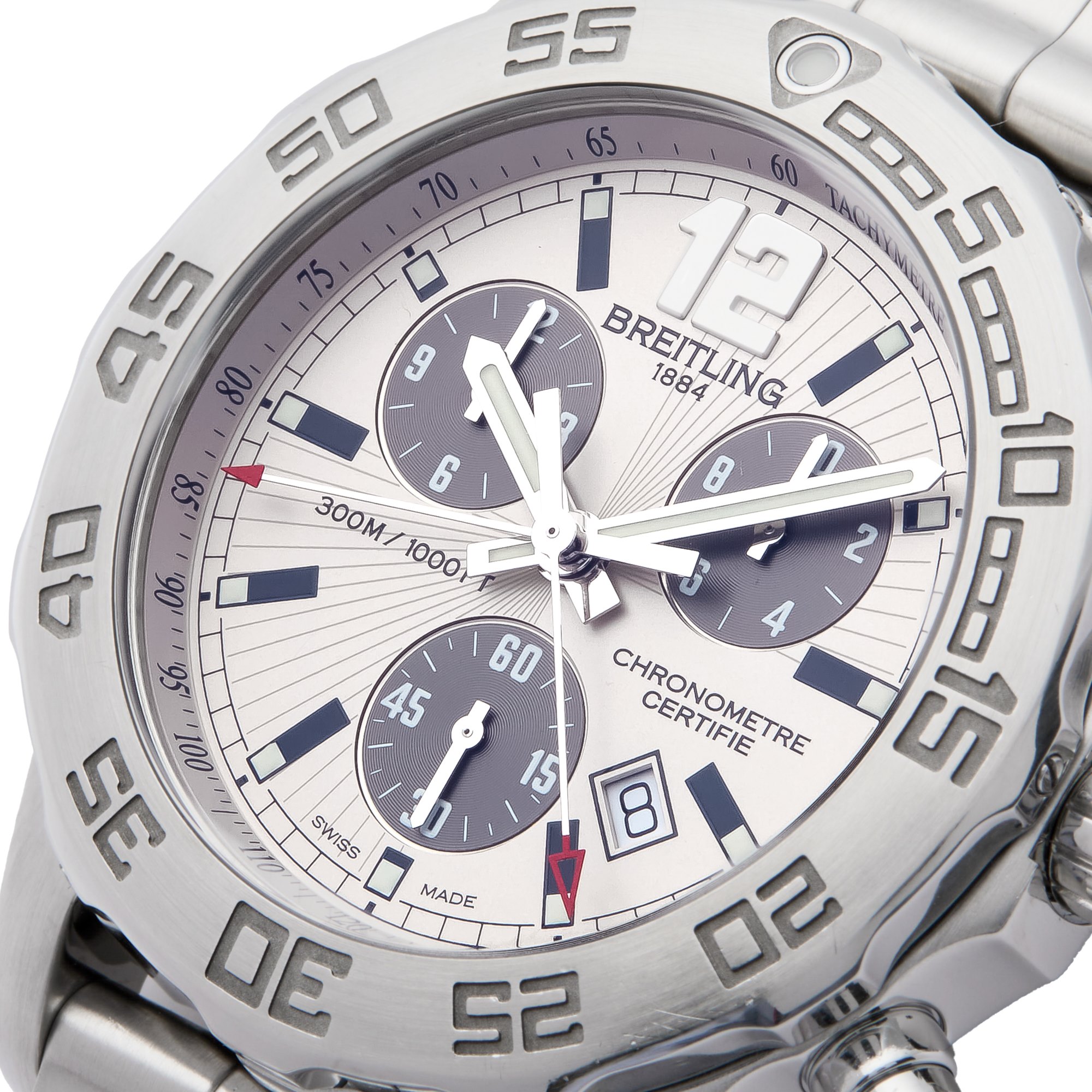 Breitling Colt Chronograaf Roestvrij Staal A73387