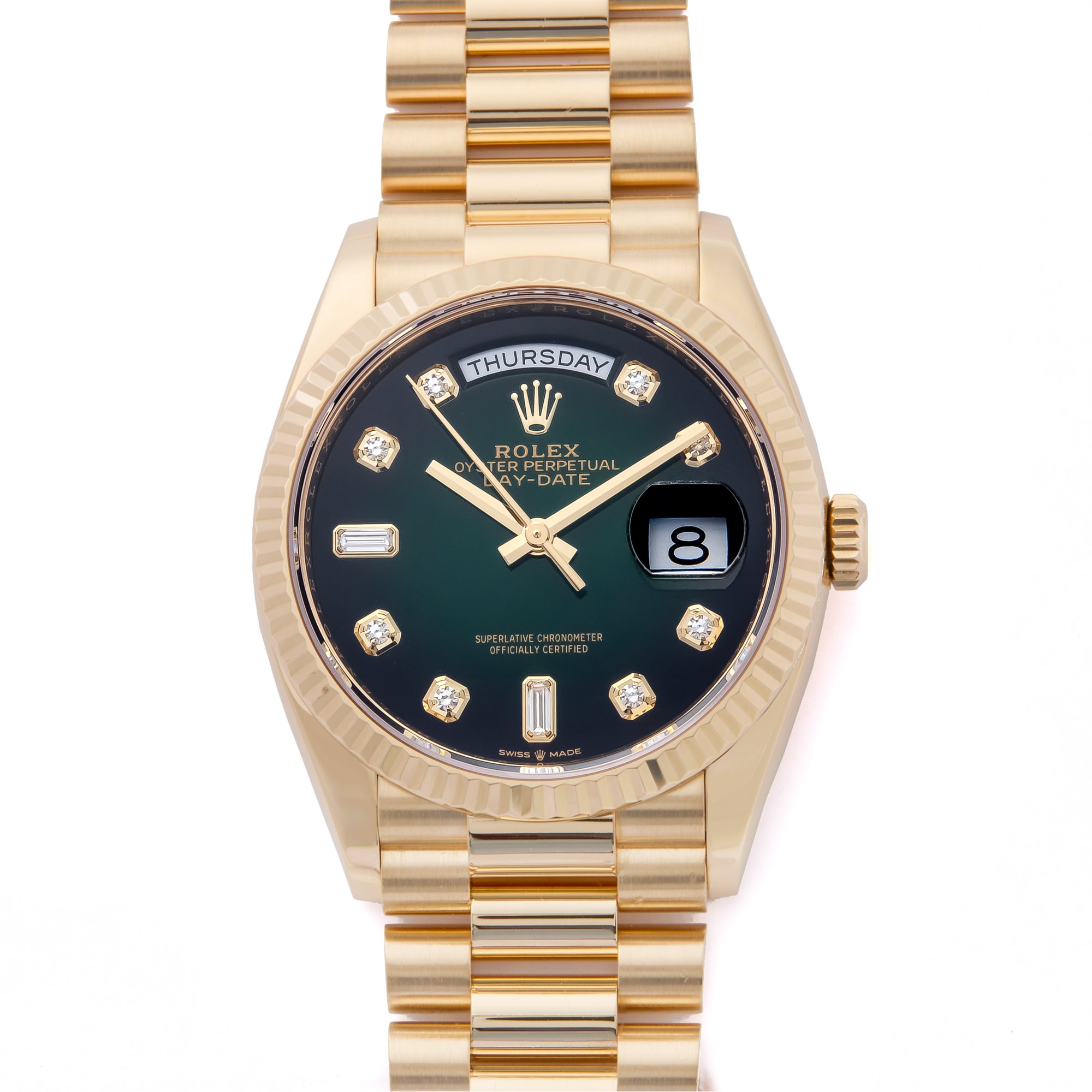 Rolex Day-Date 36 Yellow Gold 128238