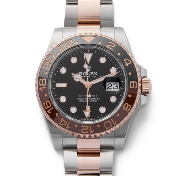 Rolex GMT-Master II 'Rootbeer' Rose Gold & Stainless Steel - 126711CHNR