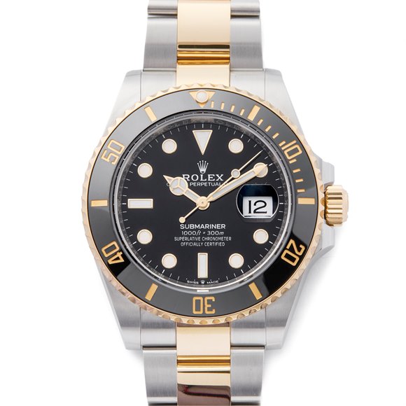 Rolex Submariner Date Yellow Gold & Stainless Steel - 126613LN