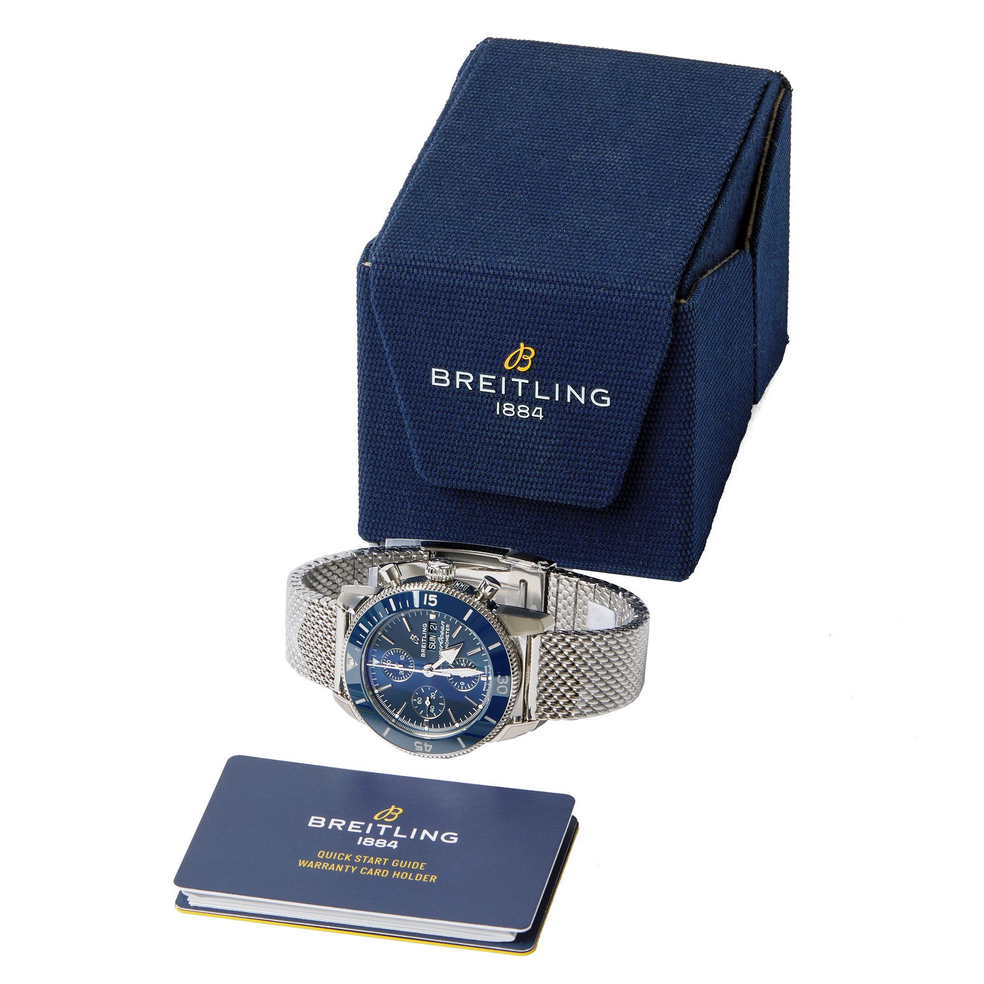 Breitling Superocean Heritage II Chronograph 44 Roestvrij Staal AB0162