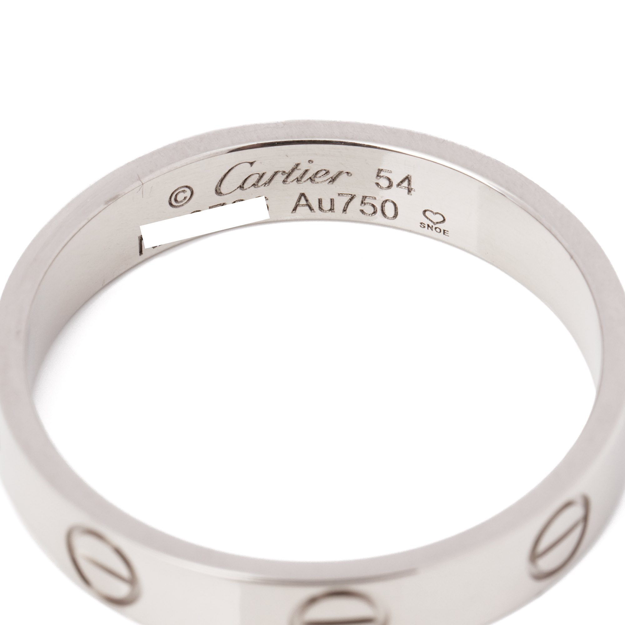 Cartier Love Wedding Band Ring