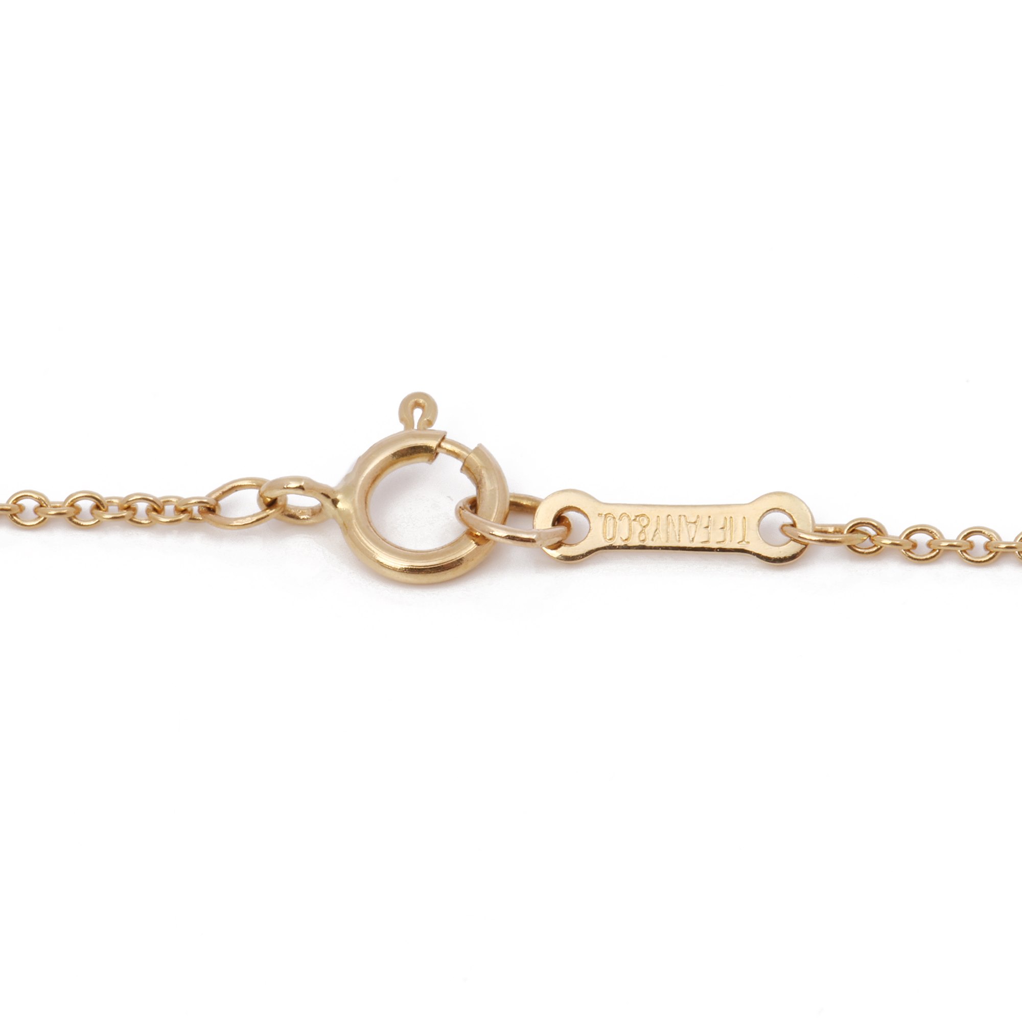 Tiffany & Co. Bean Pendant Necklace