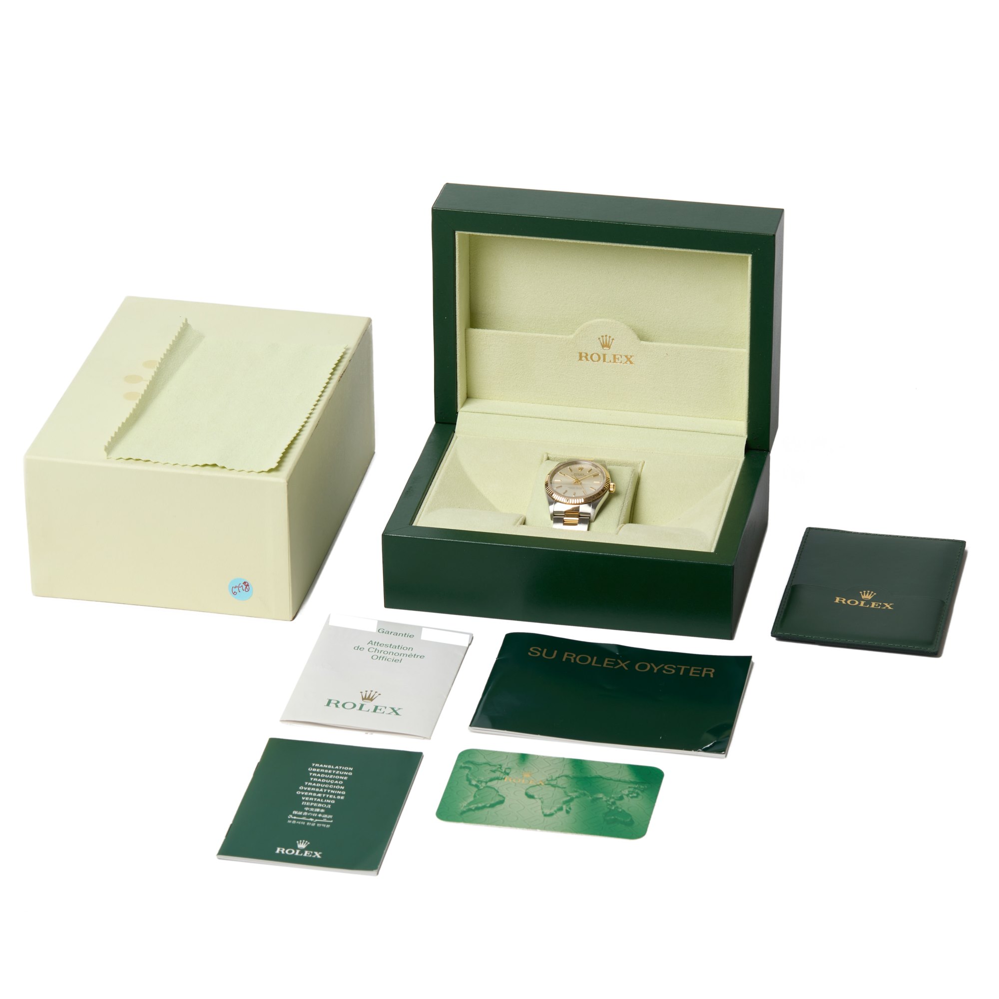 Rolex Oyster Perpetual 34 Yellow Gold & Stainless Steel 14233