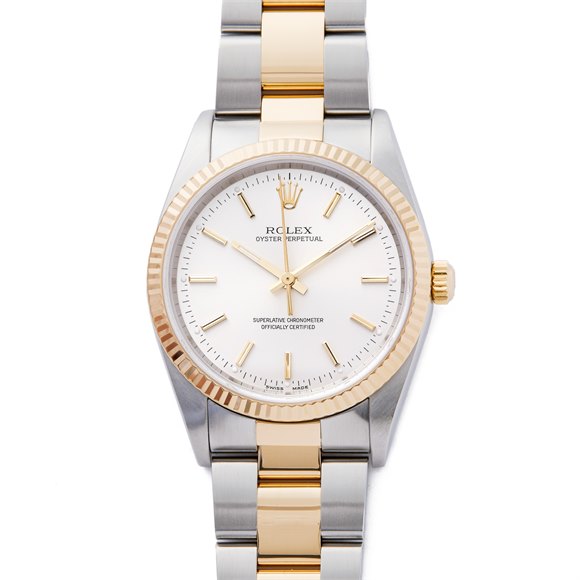 Rolex Oyster Perpetual 34 Yellow Gold & Stainless Steel - 14233