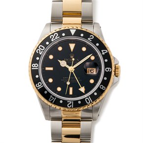 Rolex GMT-Master II Yellow Gold & Stainless Steel - 16713