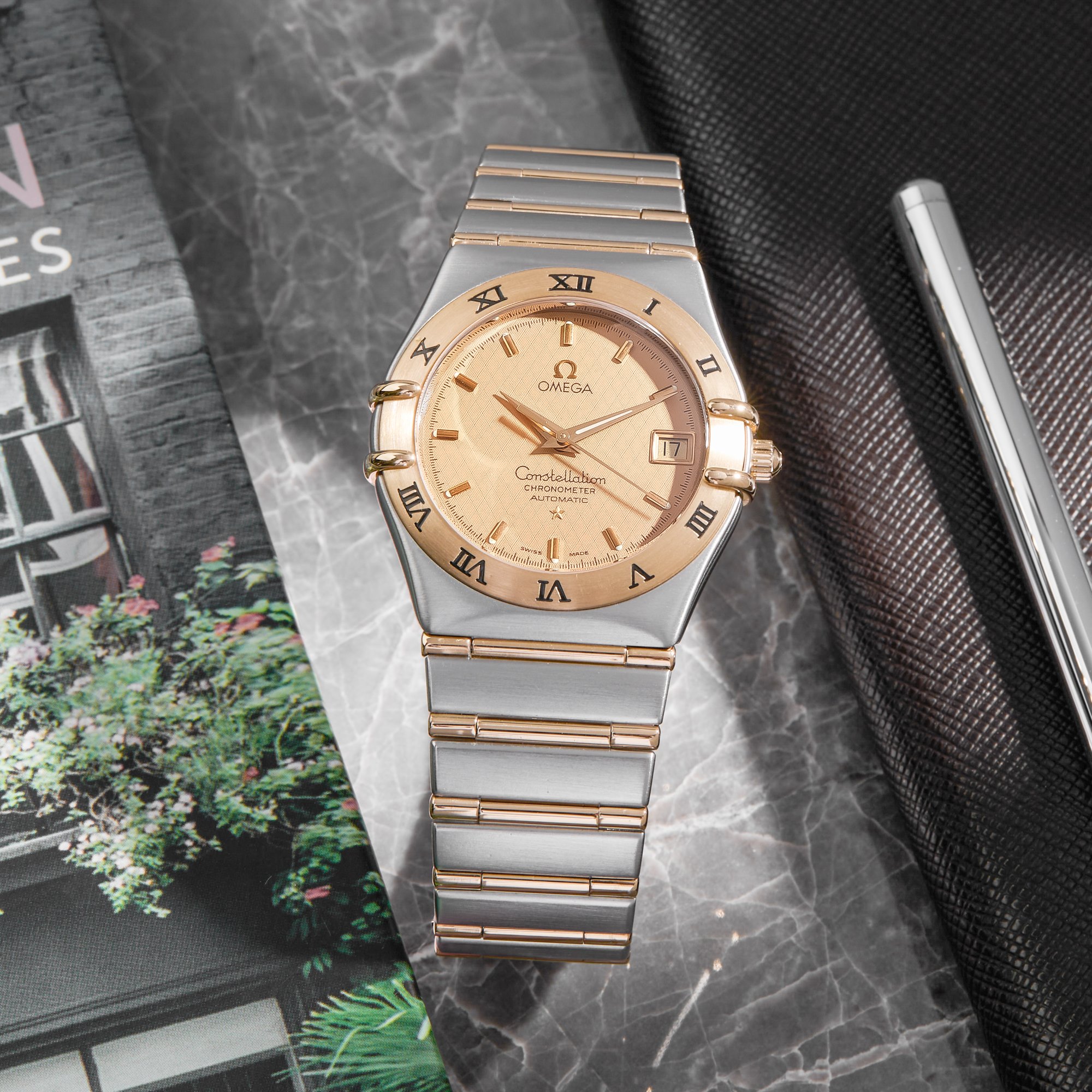Omega Constellation Yellow Gold & Stainless Steel 1202.10.00