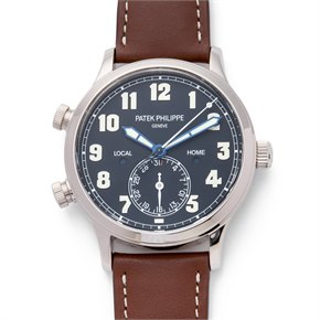 Patek Philippe Complications Pilots Travel Time White Gold - 5524G-001