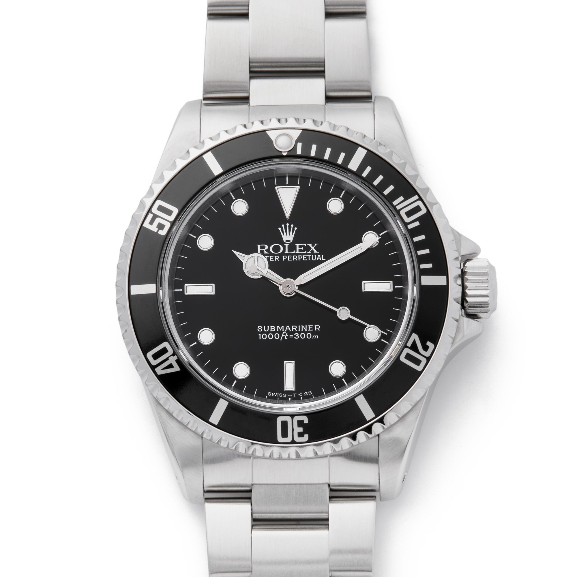 Rolex Submariner Non Date Roestvrij Staal 14060