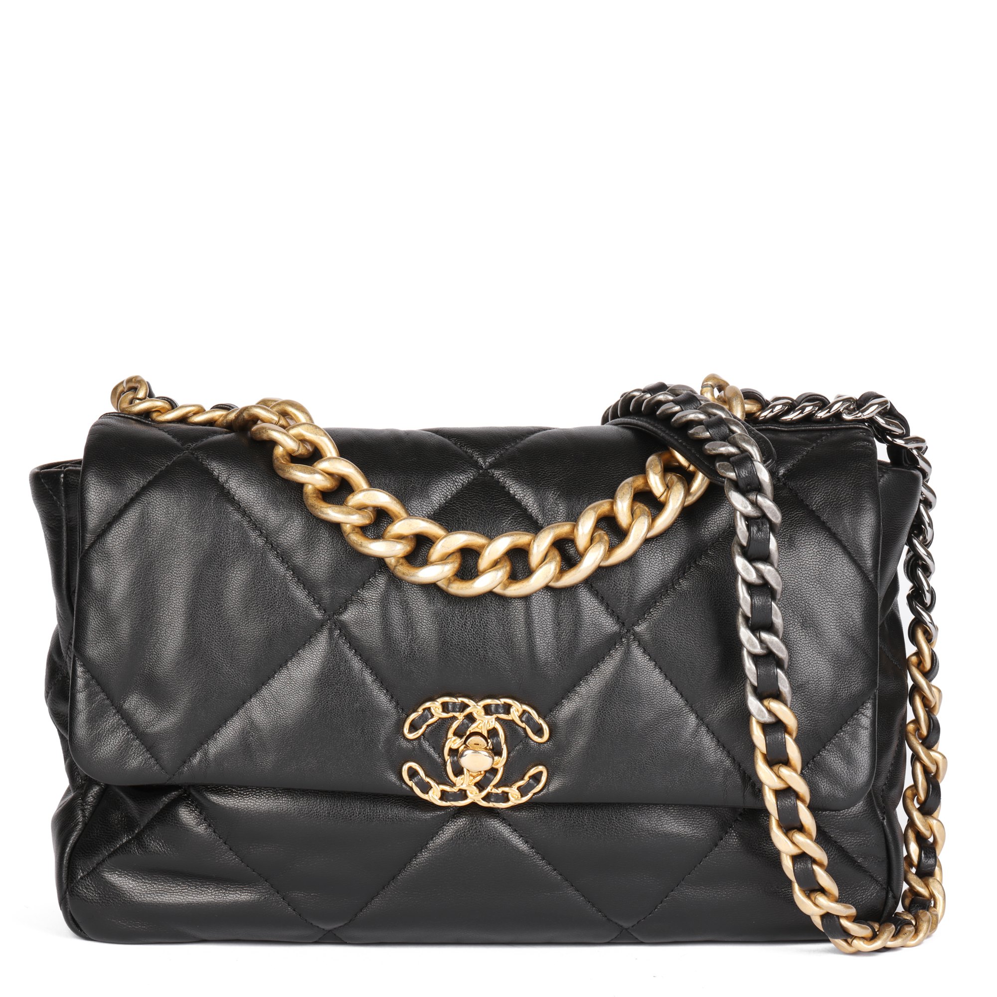 Bewust worden Kardinaal jeugd Chanel Large 19 Flap Bag 2019 CB765 | Tweedehands Handtassen | Xupes