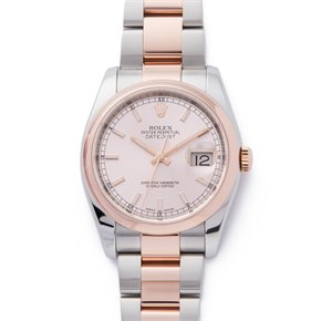 Rolex Datejust 36 Rose Gold & Stainless Steel - 116201