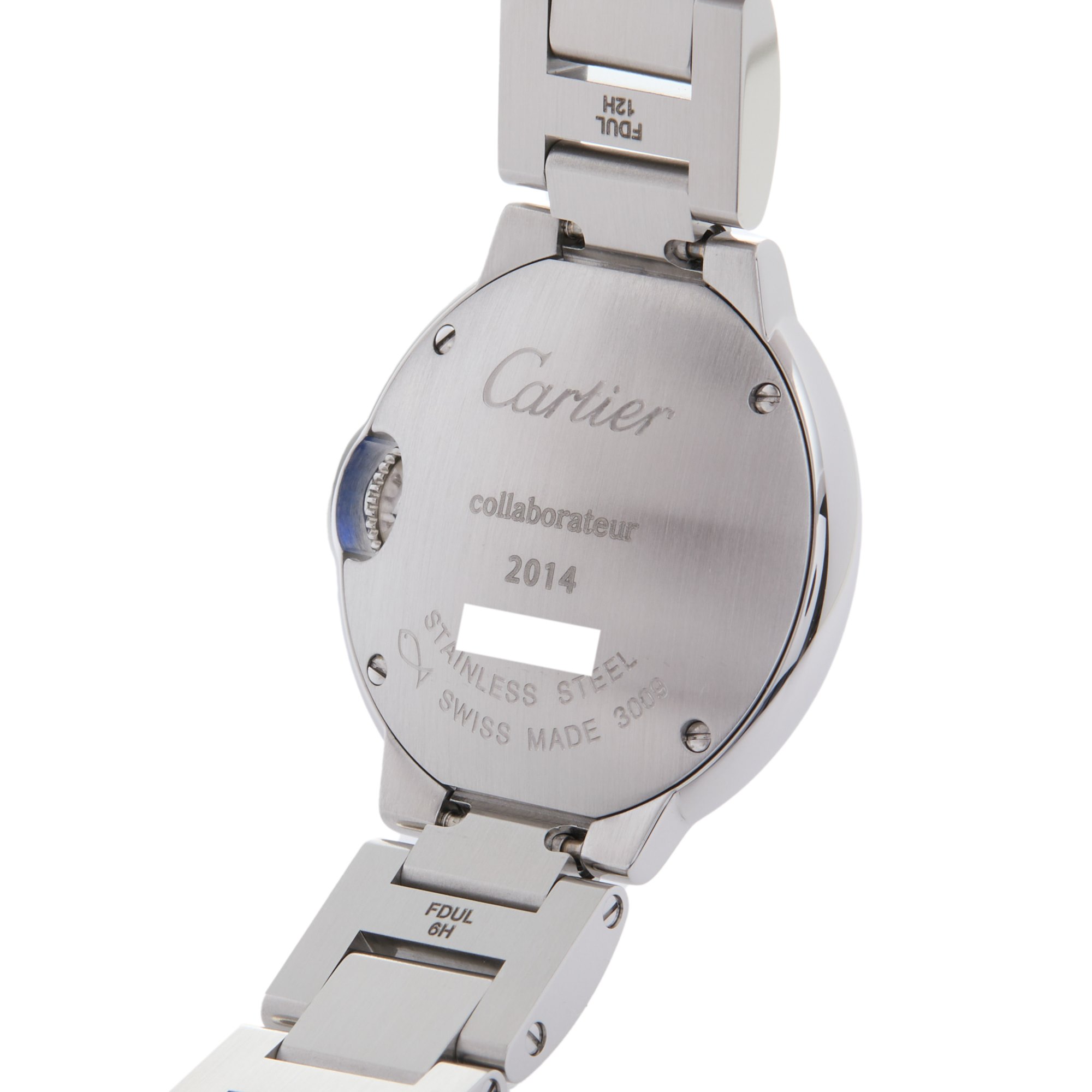 Cartier Ballon Bleu LC Dial Roestvrij Staal 3009