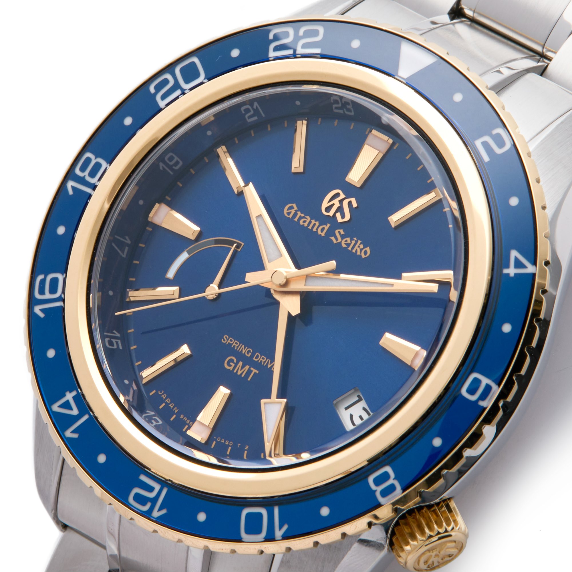 Seiko Grand Seiko Sport GMT Yellow Gold & Stainless Steel SBGE248G