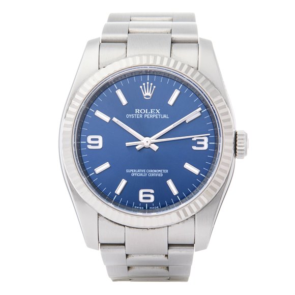 Rolex Oyster Perpetual White Gold & Stainless Steel - 116034