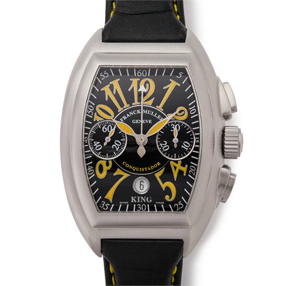 Franck Muller King Conquistador Ltd Edition of 200 Stainless Steel - 8005 K CC