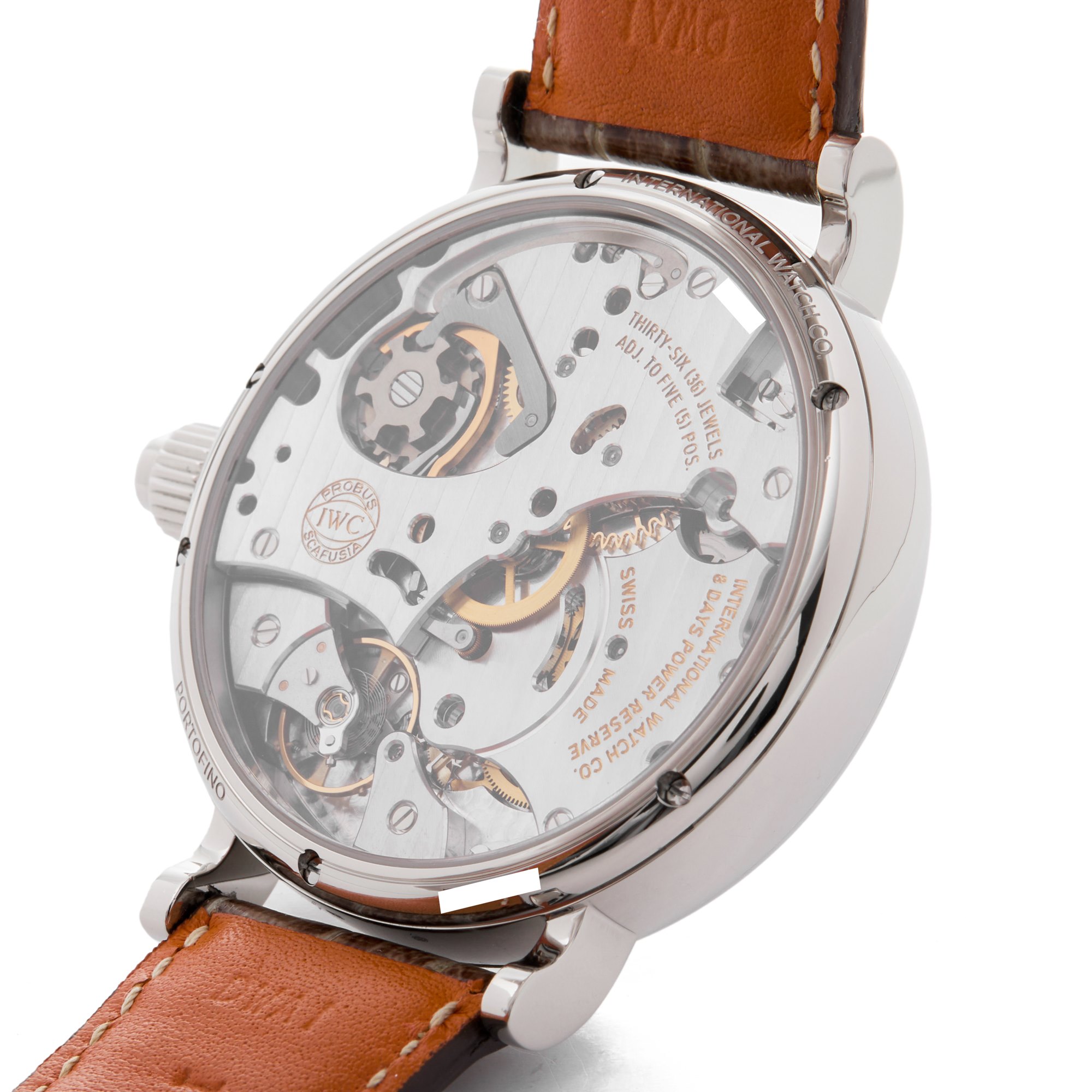 IWC Portofino Mono-pusher Wit Goud IW515103