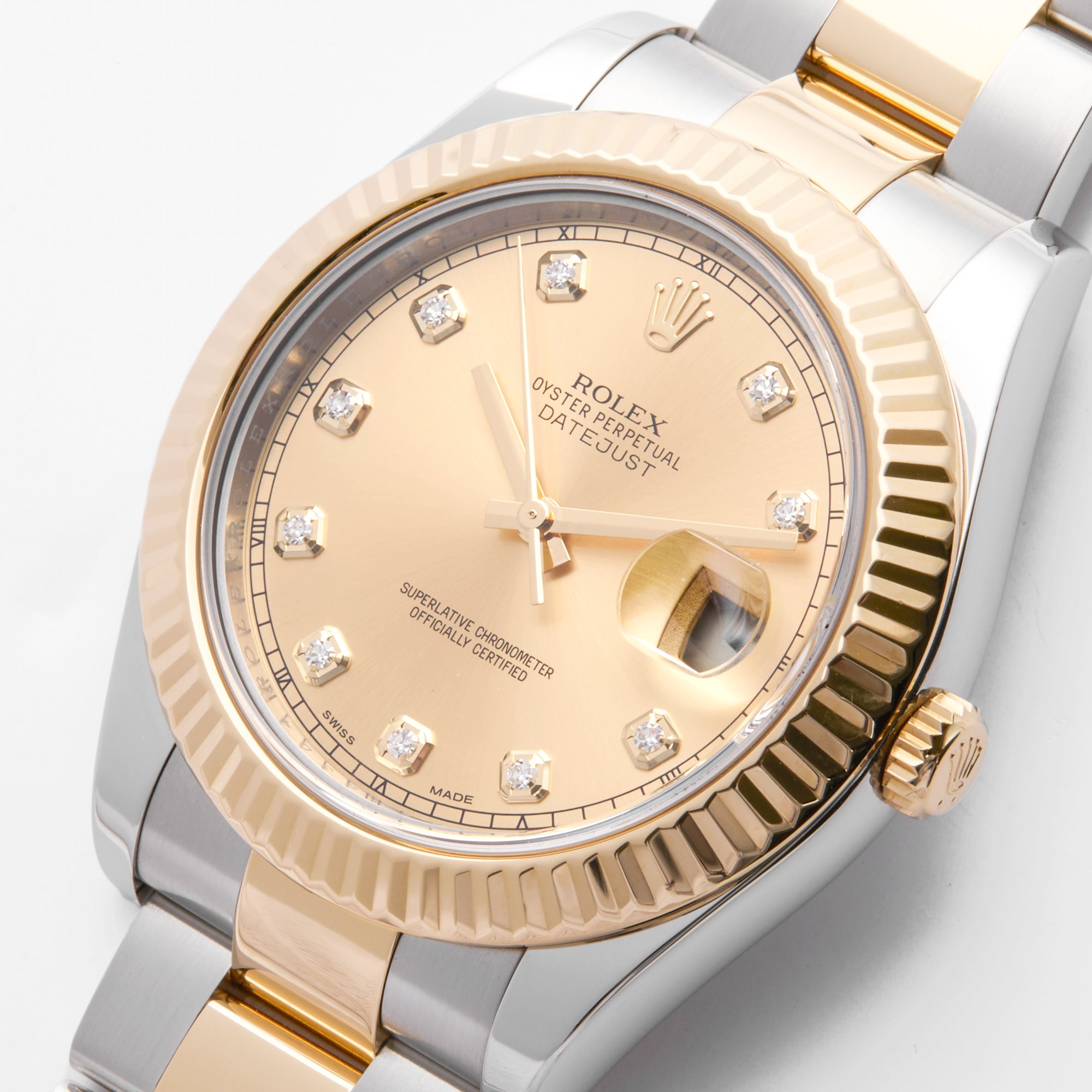 Rolex Datejust 41 Yellow Gold & Stainless Steel 116333