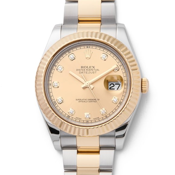 Rolex Datejust 41 Yellow Gold & Stainless Steel - 116333
