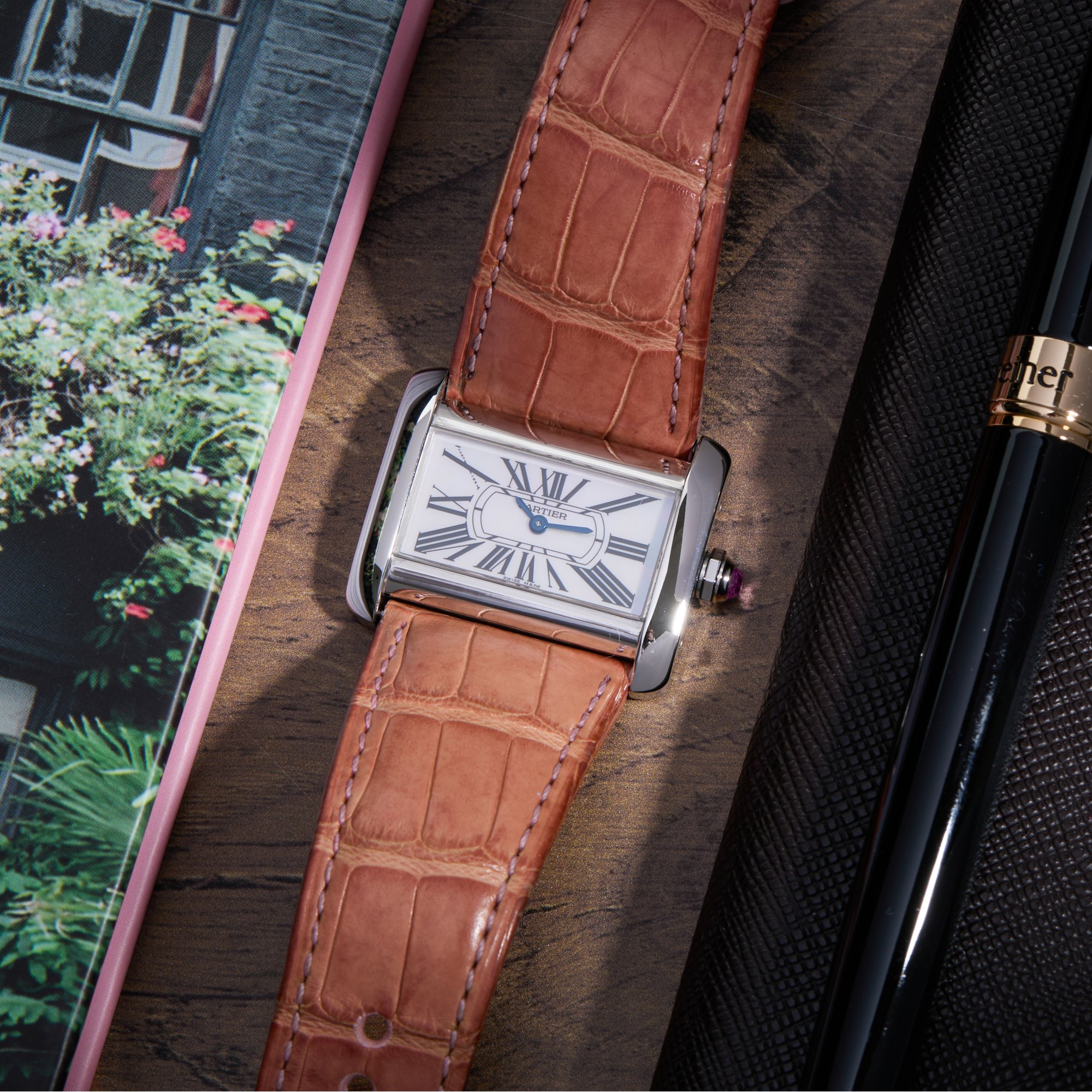 Cartier Divan 31 Roestvrij Staal 2599