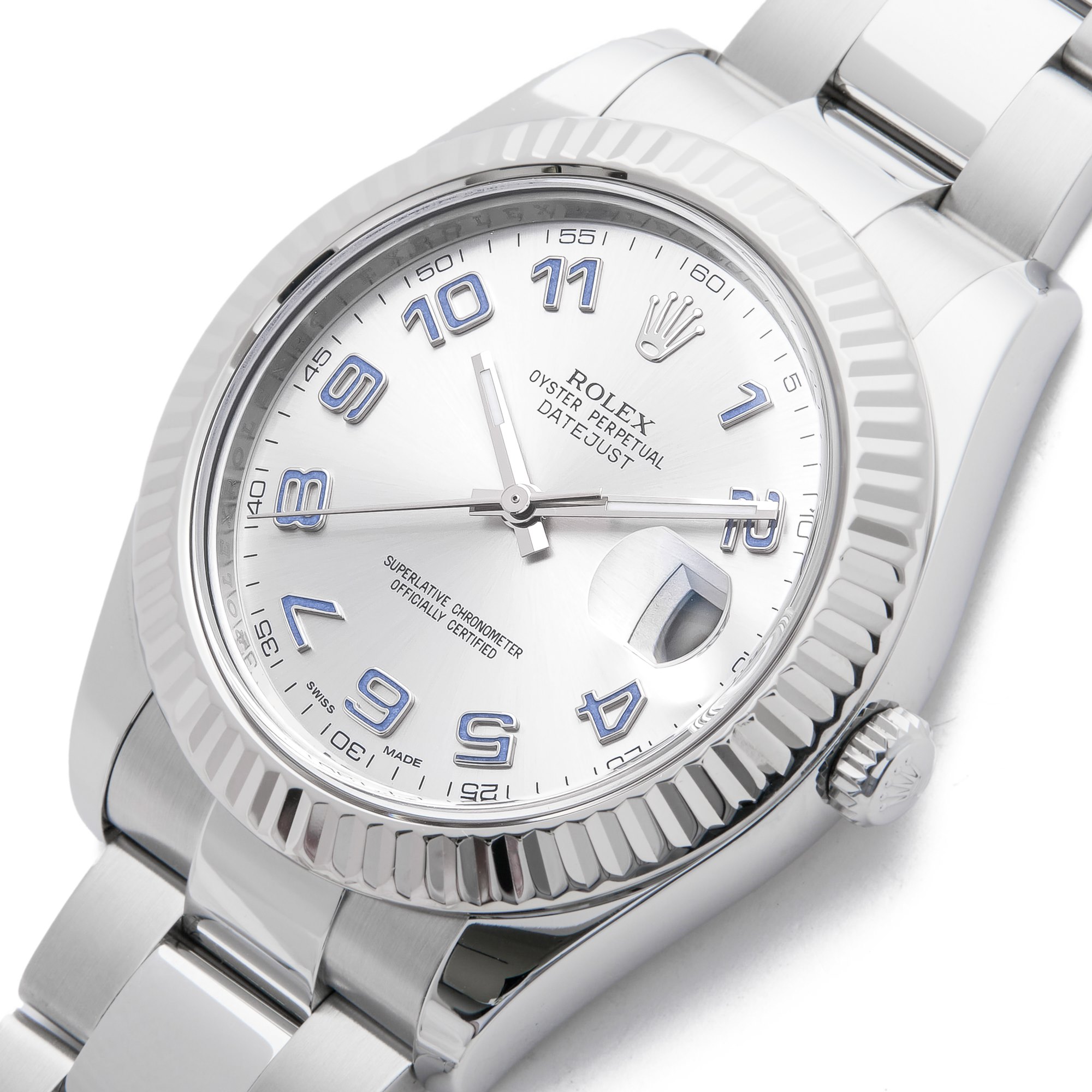 Rolex Datejust 41 White Gold & Stainless Steel 116334