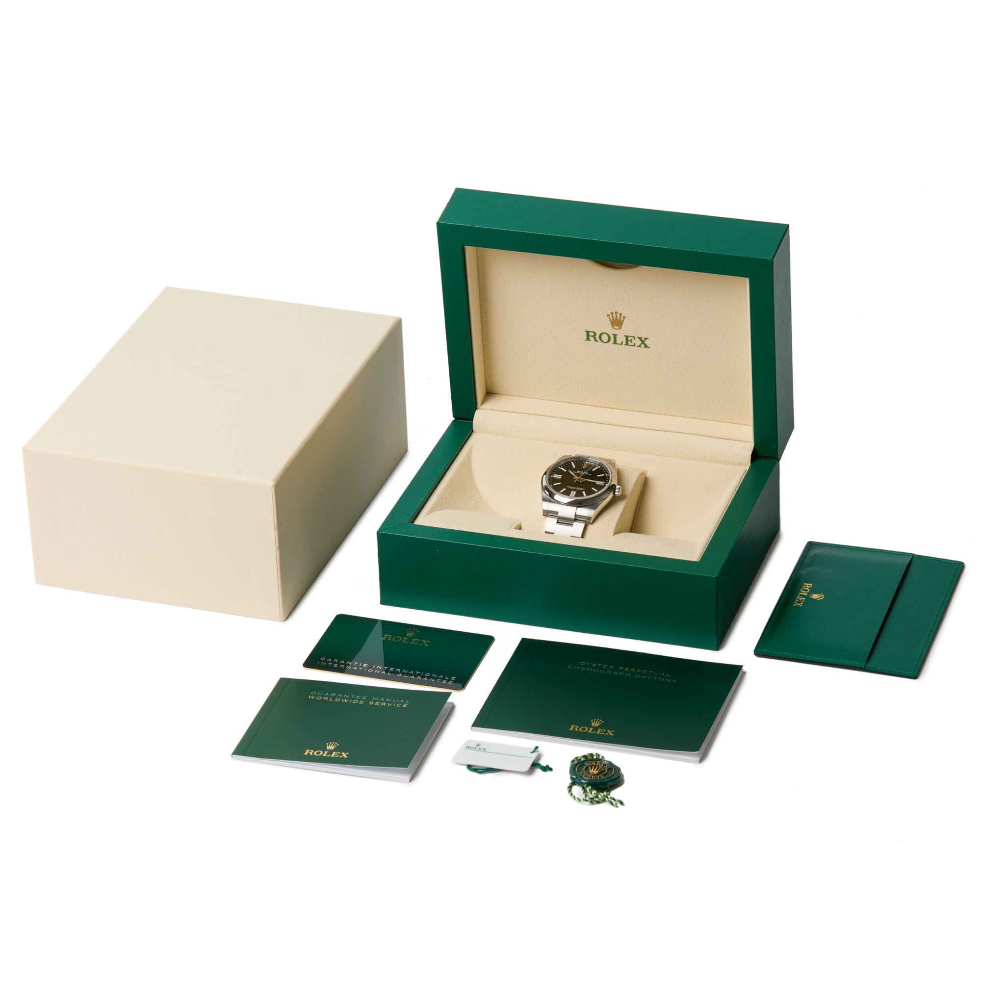 Rolex Oyster Perpetual 41 Roestvrij Staal 124300