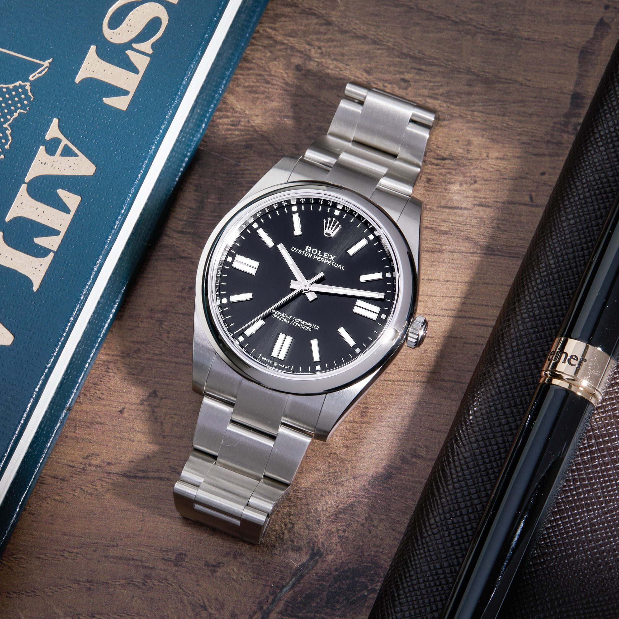 Rolex Oyster Perpetual 41 Roestvrij Staal 124300