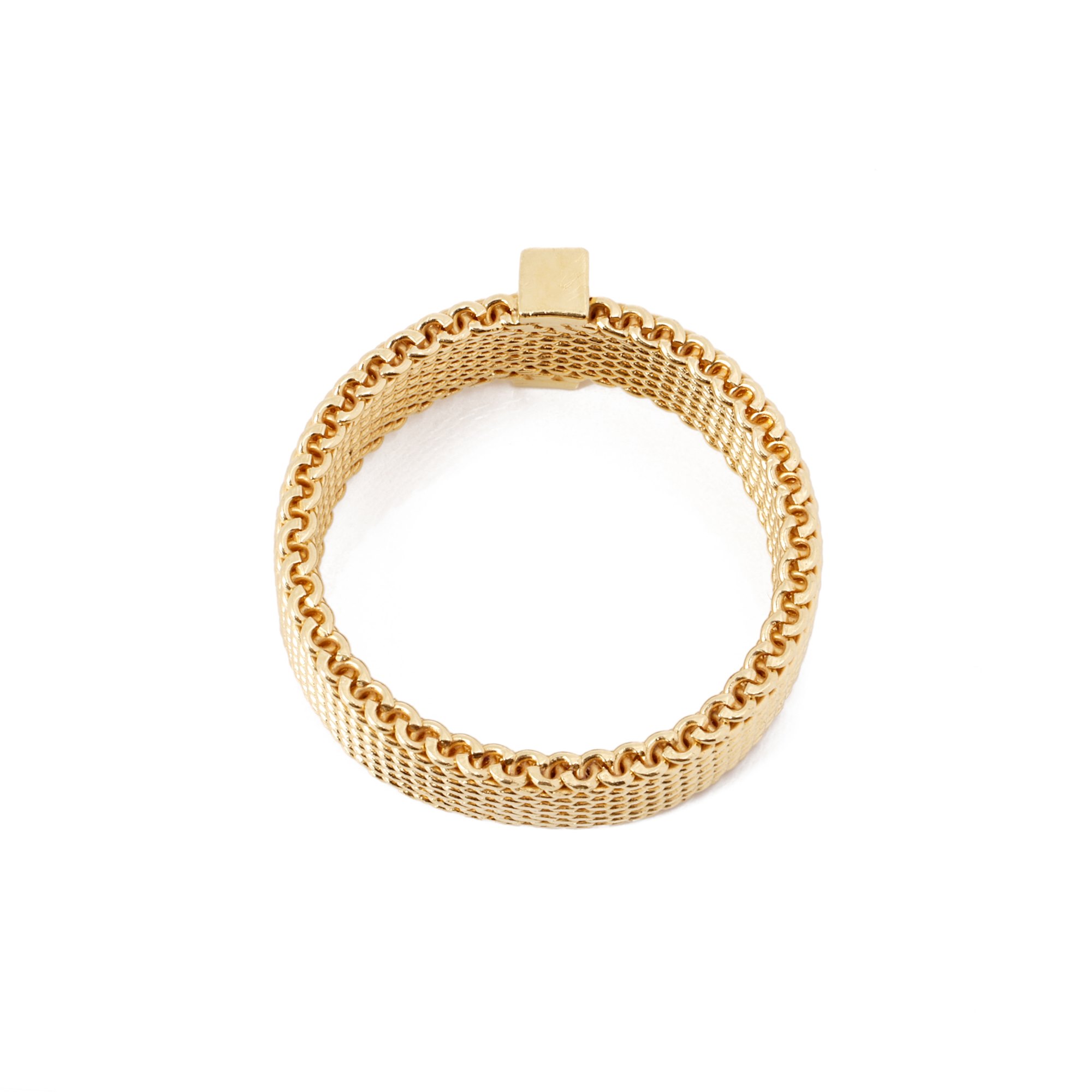 Tiffany & Co. Somerset Diamond Mesh Band Ring