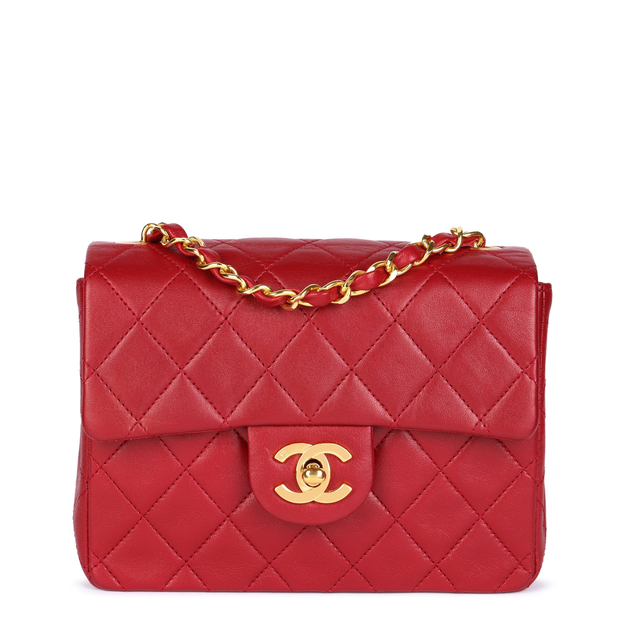Chanel Square Mini Flap Bag 1989 HB4880 | Second Hand Handbags
