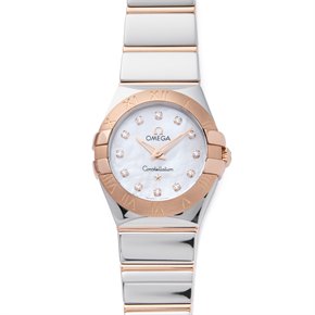 Omega Constellation Rose Gold & Stainless Steel - 123.20.24.60.55.003