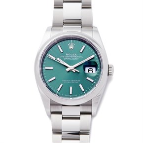 Rolex Datejust 36 Mint Green Stainless Steel - 126200