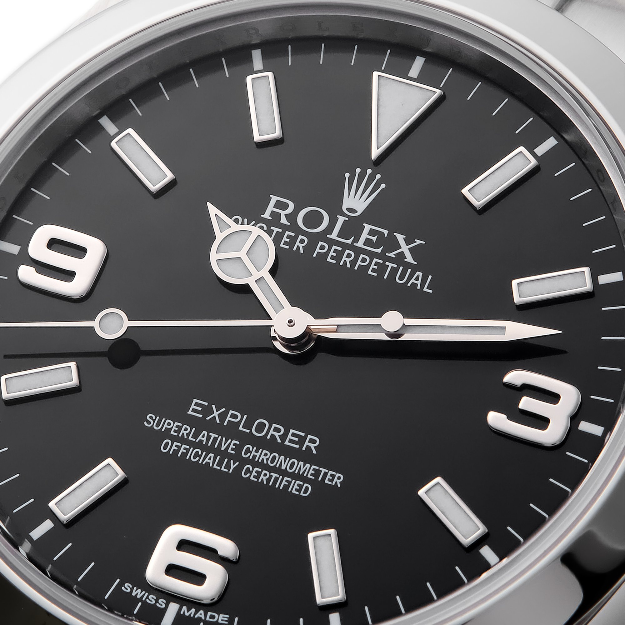 Rolex Explorer I Roestvrij Staal 214270