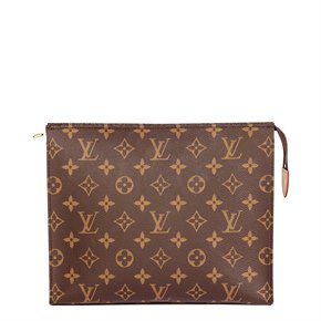 Louis Vuitton Brown Monogram Coated Canvas Toiletry Pouch 26