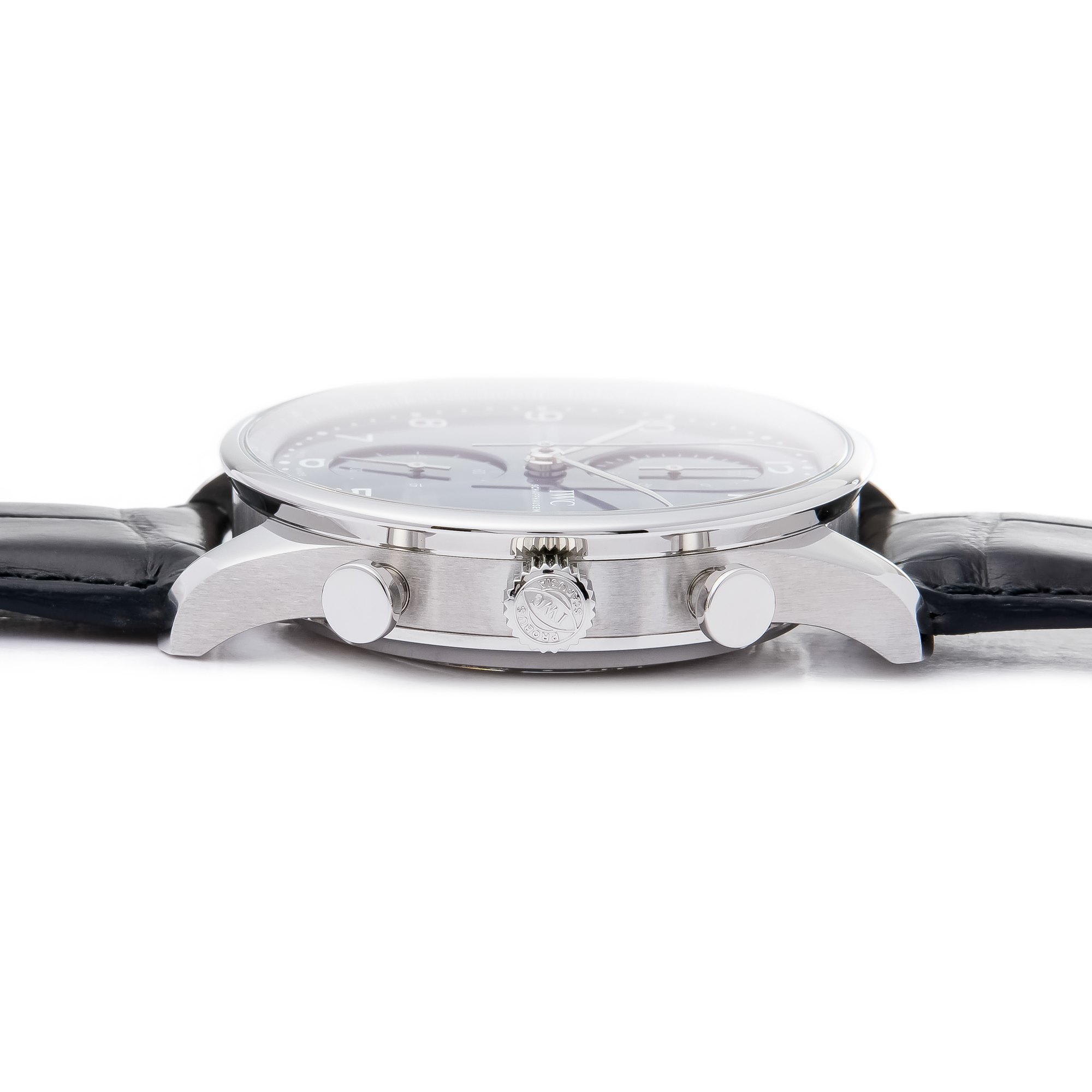 IWC Portuguese Chronograaf Limited Edition Of 2000 Pieces Roestvrij Staal IW371601