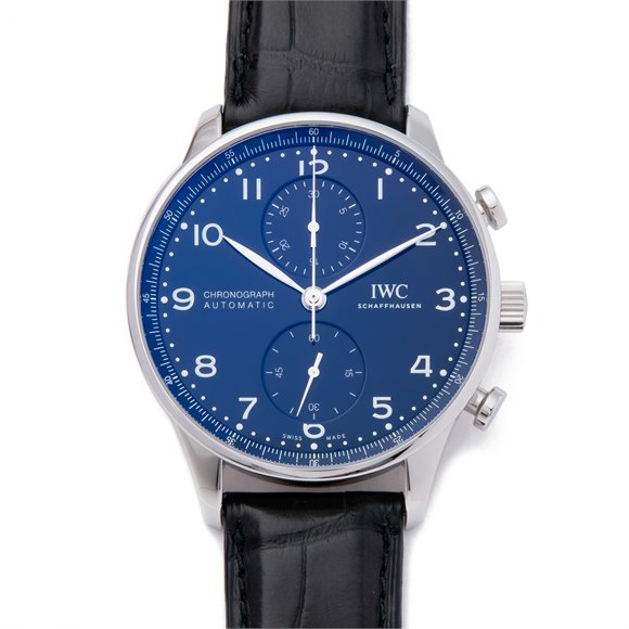IWC Portuguese Chronograph Limited Edition Of 2000 Pieces Stainless Steel - IW371601